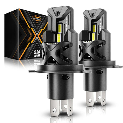H4 HS1 Ampoules de phare LED Q30 série Brightest Wireless double faisceau route / croisement pour Motorcycle Car Truck ATV