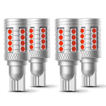 912 921 T15W16W LED stroboscopique clignotant 3rd Brake Center High Mount Stop éclairage 20 W 350% B3 série – 2 ampoules