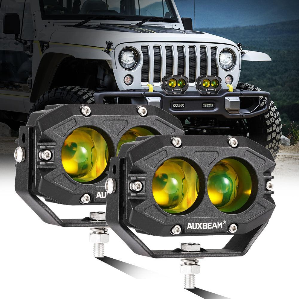 R4 série | 4 Inch 60W LED Pods orange Spot Driving Light