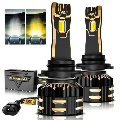 9006/HB4 Ampoules LED antibrouillard / feux de croisement 110W 25000LM GX Bi-Color série haute puissance et forte luminosité