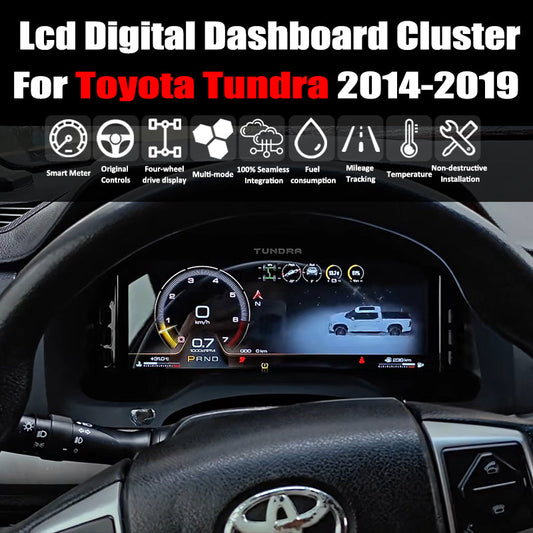 Virtual Cockpit Toyota Tundra 2014-2019 LCD 12,3″ – NOVADOMIO