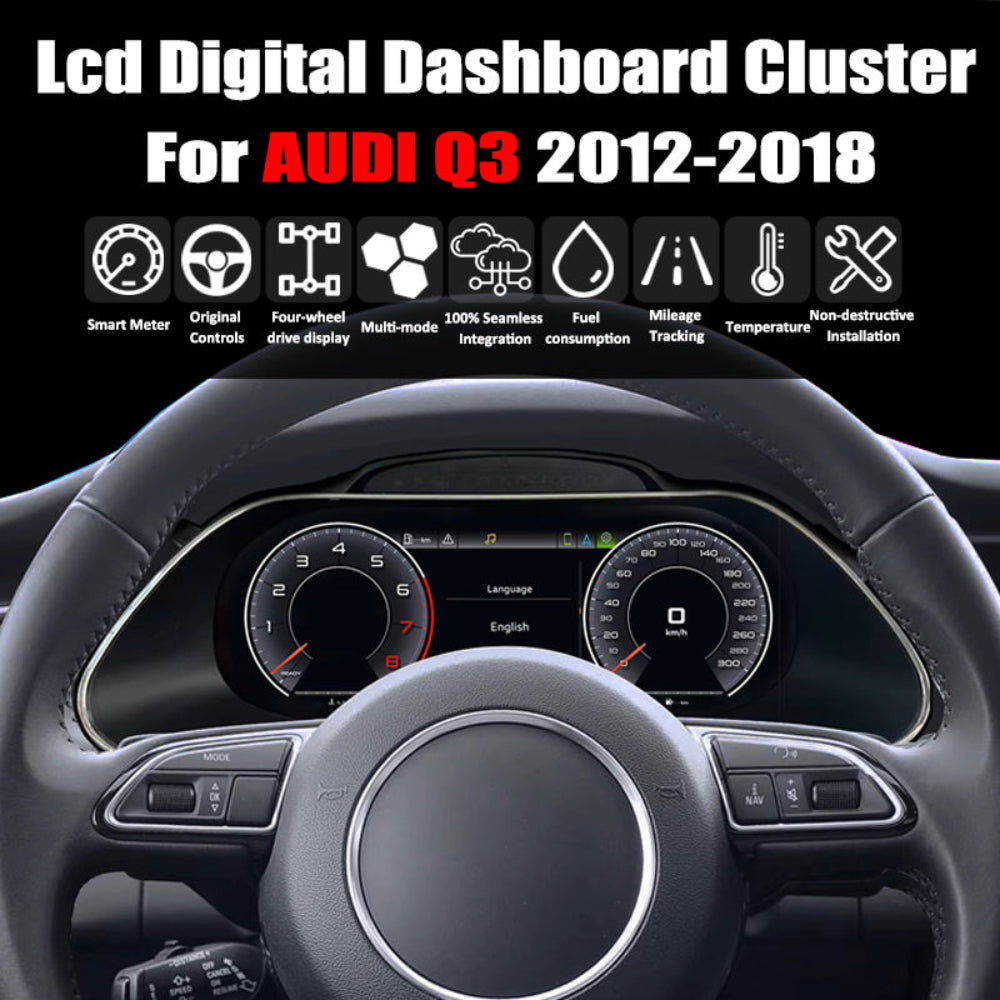 Virtual Cockpit Audi Q3 2012-2018 LCD 12,3″ – NOVADOMIO