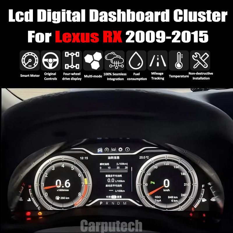 Virtual Cockpit Lexus RX 2009-2015 – NOVADOMIO