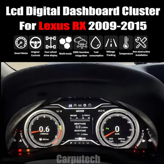 Virtual Cockpit Lexus RX 2009-2015 – NOVADOMIO