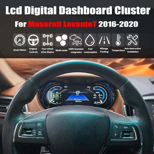 Virtual Cockpit Maserati Levante 2016-2020 LCD 12,3″ – NOVADOMIO