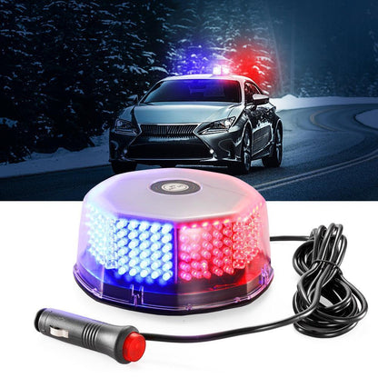 240 LED gyrophare stroboscopique d’urgence avec base magnétique pour 12 V véhicule automobiles camion chasse-neige