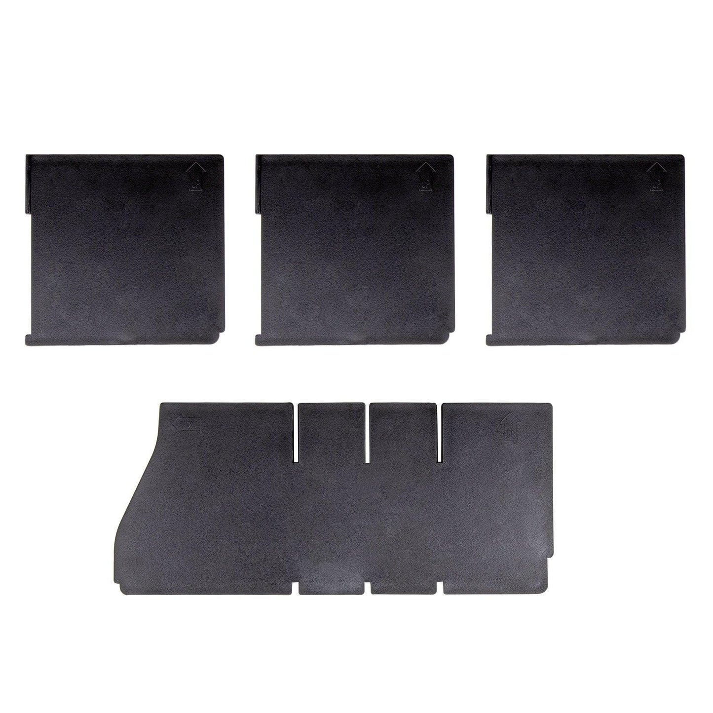 noir Center Console Organizer Armrest Box Partition Fit pour Jeep Wrangler JL 2018-2022 – vue 8