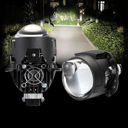 2.5″ 90 W 70 W feux de route/croisement Bi-LED Laser lentille projecteur phare installation sans modification destructive