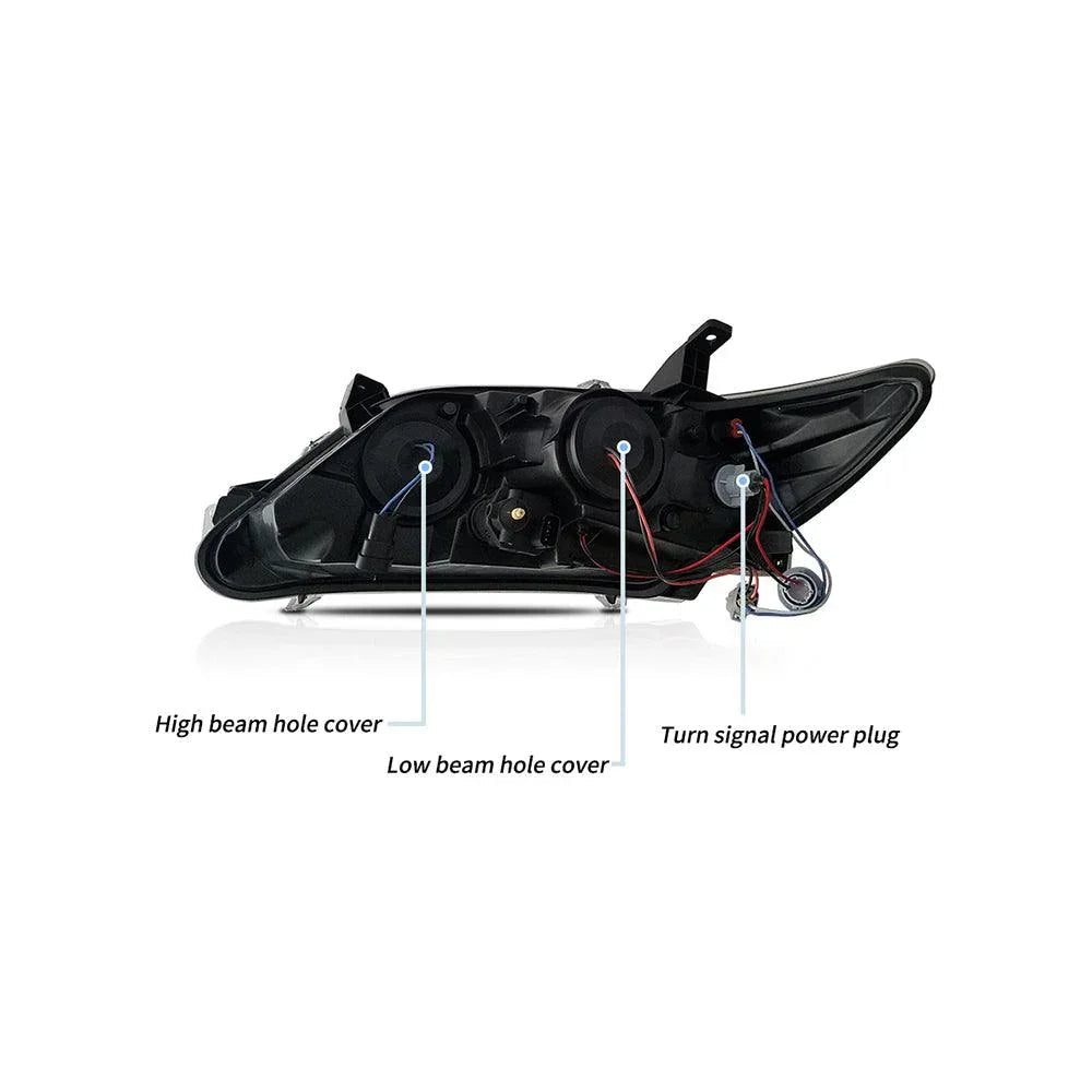 LED bloc optique avant Projector pour 2010-2011 Toyota Camry 6th Gen XV40 Facelift Regular Models Sedan – vue 7