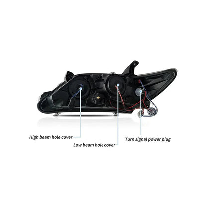 LED bloc optique avant Projector pour 2010–2011 Toyota Camry 6th Gen XV40 Facelift Regular modèles Sedan – vue 7 – NOVADOMIO