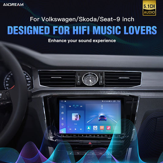 Autoradio GPS Andream pour Volkswagen Skoda Seat