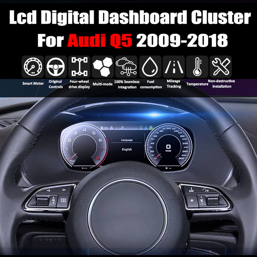 Virtual Cockpit Audi Q5 2009-2018 LCD 12,3″ – NOVADOMIO