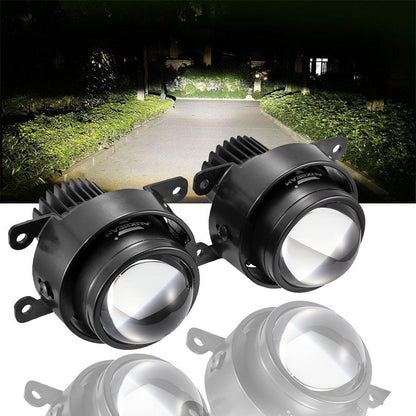 2.5″ 80 W Bi-LED lentille projecteur antibrouillard 6 000 K HD Lens pour Toyota/Honda | lot de 2 – vue 2 – NOVADOMIO