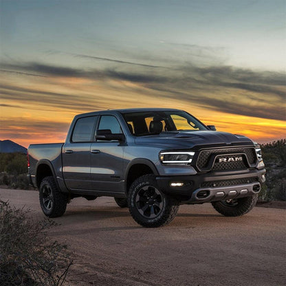 LED bloc optique avant Reflection Bowl chromé pour 2019–2023 Dodge Ram 1500 5th Gen (DT) – vue 9 – NOVADOMIO