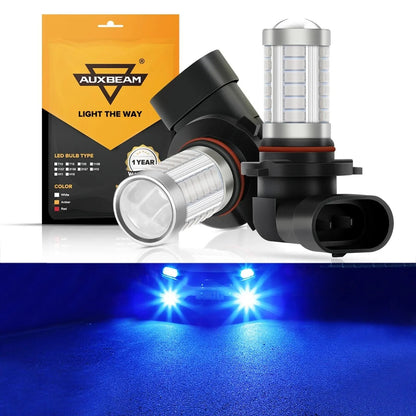 H10 9145 9140 HB3 LED antibrouillard/DRL 50 W 4 000 lm bleu profond 33LED série – 2 ampoules – vue 8 – NOVADOMIO