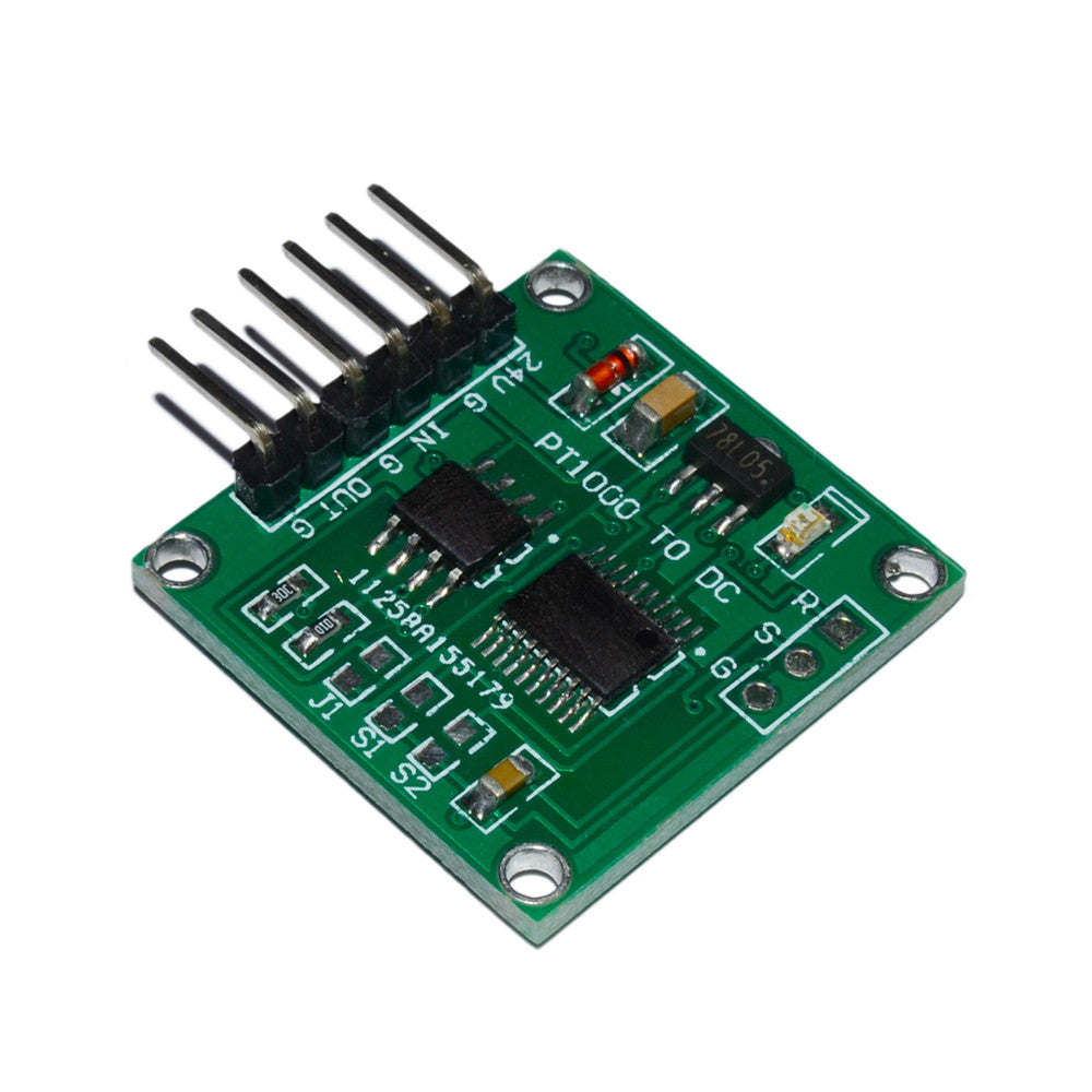 Module transmetteur de température à Conversion linéaire, résistance thermique PT1000 – vue 3