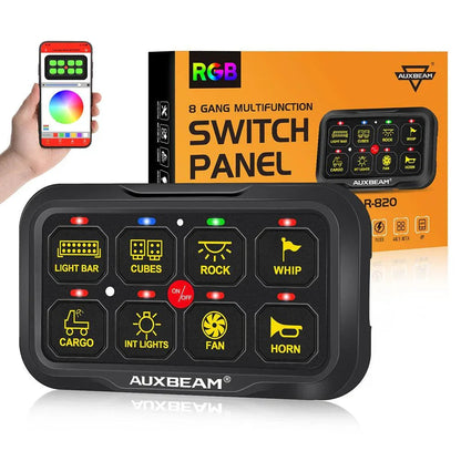 AR série 6/8 voies LED panneau de commande, tout-terrain contrôleur – vue 31 – NOVADOMIO