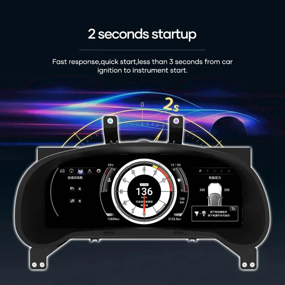 Virtual Cockpit Lexus RX 2016-2021 LCD 12,3″ – NOVADOMIO