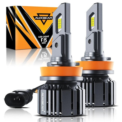 20% Smaller Size F15 série 20 000 lm 90 W Ampoules de phare LED 6 500 K blanc froid – NOVADOMIO