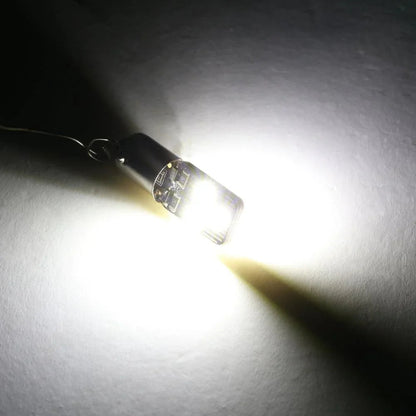 10 pièces lumière blanche BA9S BA9 1895 1891 53 57 ampoules LED pour automobile intérieur plafonnier lecture plaque