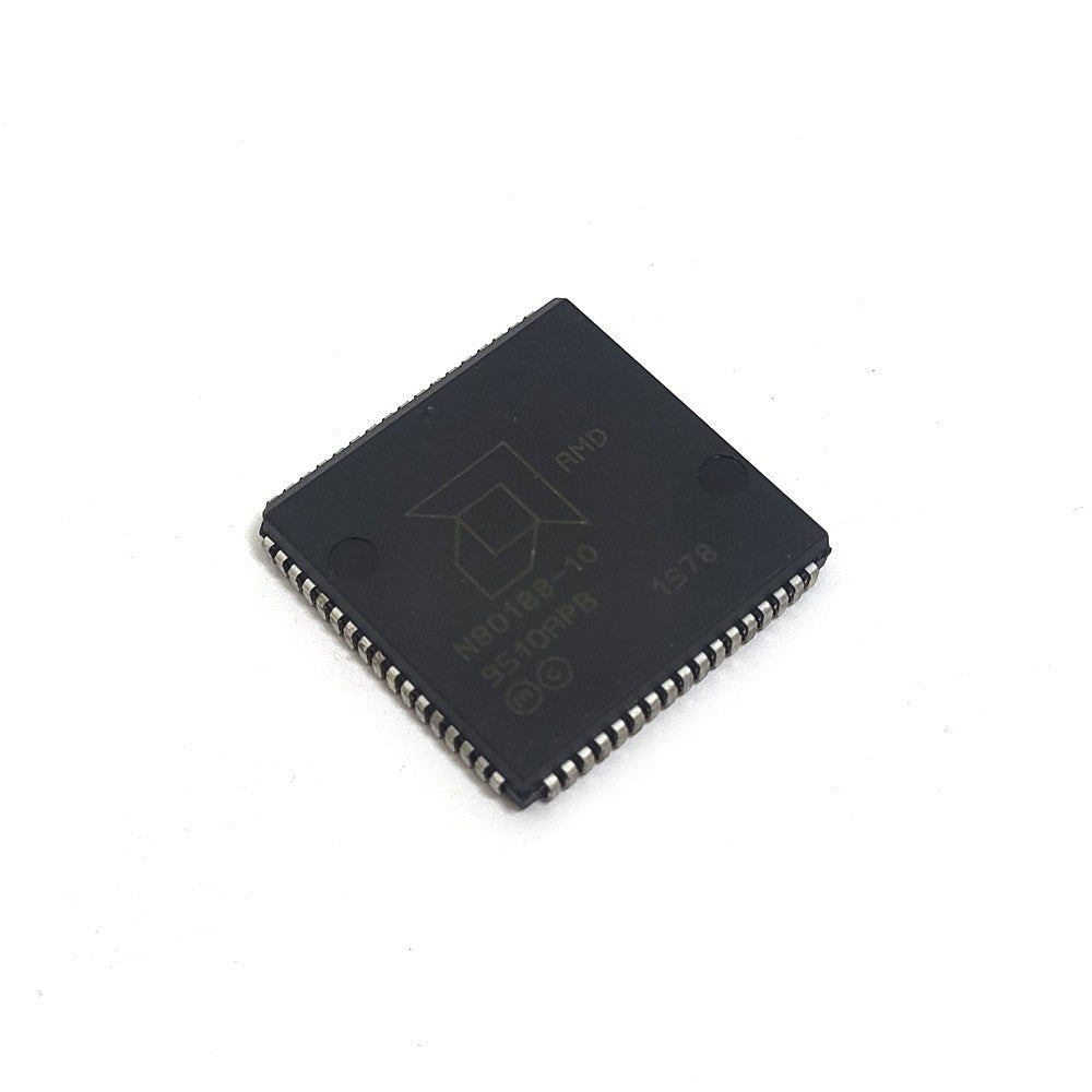 Paquet N80188-10 : PLCC68, microprocesseur 8 bits à haute intégration – vue 3