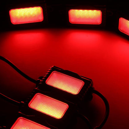 8 pièces RGB éclairage LED de soubassement Multicolor kit avec Bluetooth contrôleur – vue 11 – NOVADOMIO