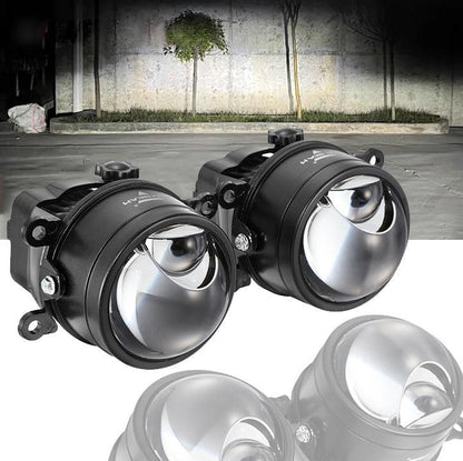 3″ 90 W Bi-LED lentille projecteur antibrouillard 6 000 K Hyperboloid Lens antibrouillard avec Matrix auxiliaire Beam pour