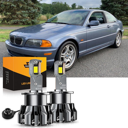 D2S High & feux de croisement Ampoules LED (phares HID) pour BMW 328Ci 328i 2000 – NOVADOMIO
