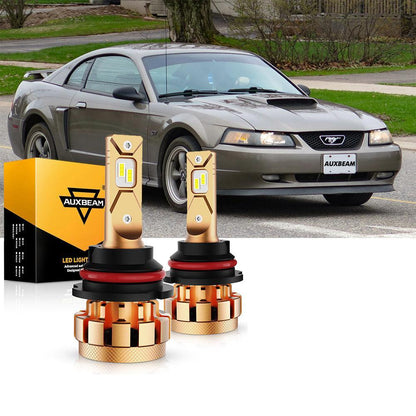 Kit d’ampoules LED feux de route/croisement F-16 Plus série CAN-bus intégré 14 000 lm pour Ford Mustang 2000–2004 – vue 10