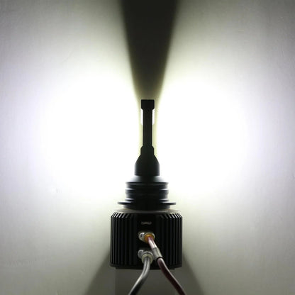 H15 Ampoules de phare LED 70 W 14 000 lm feux de route Daytime Running 6 500 K blanc froid – 2 ampoules – vue 3 – NOVADOMIO