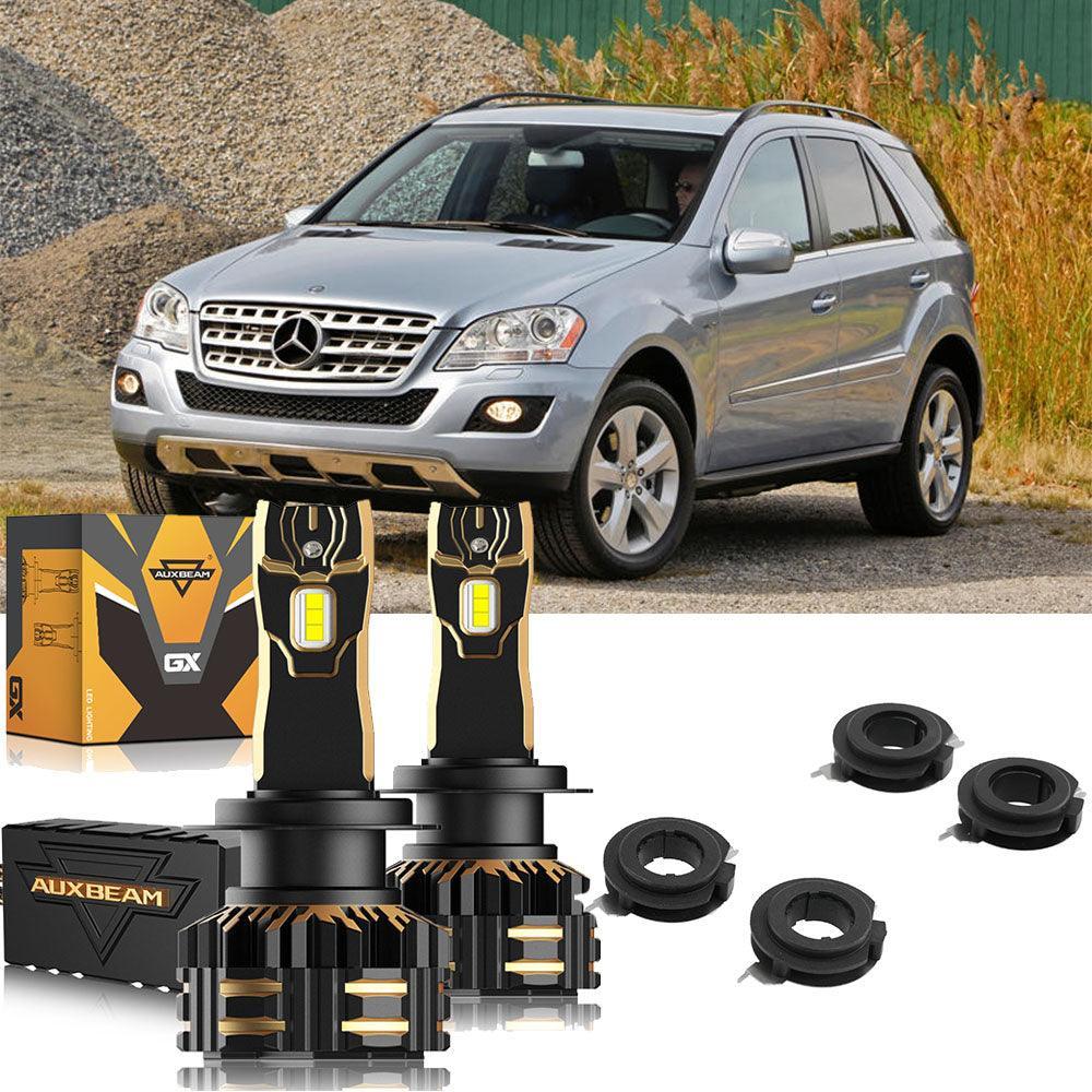 pour 2009-2010 Mercedes Benz ML350 H7 Ampoules de phare LED