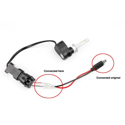 H1 douille d’ampoule automobile connecteur de faisceau pour ampoule LED – vue 3 – NOVADOMIO
