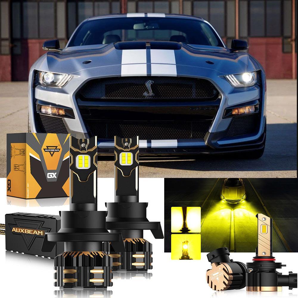 pour 2007 Ford Mustang Shelby GT H13 Ampoules de phare LED – vue 11