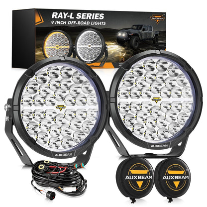 RAY-L série | 9 pouces 318W 34180LM Dual DRL Offroad Projecteurs LED longue portée – vue 11 – NOVADOMIO