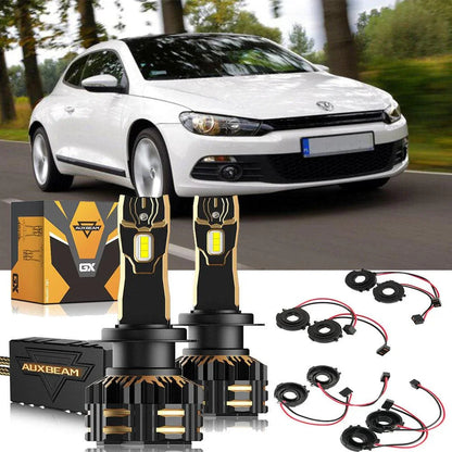 H7 Ampoules de phare LED pour Volkswagen Scirocco 3 2008–2014 – NOVADOMIO