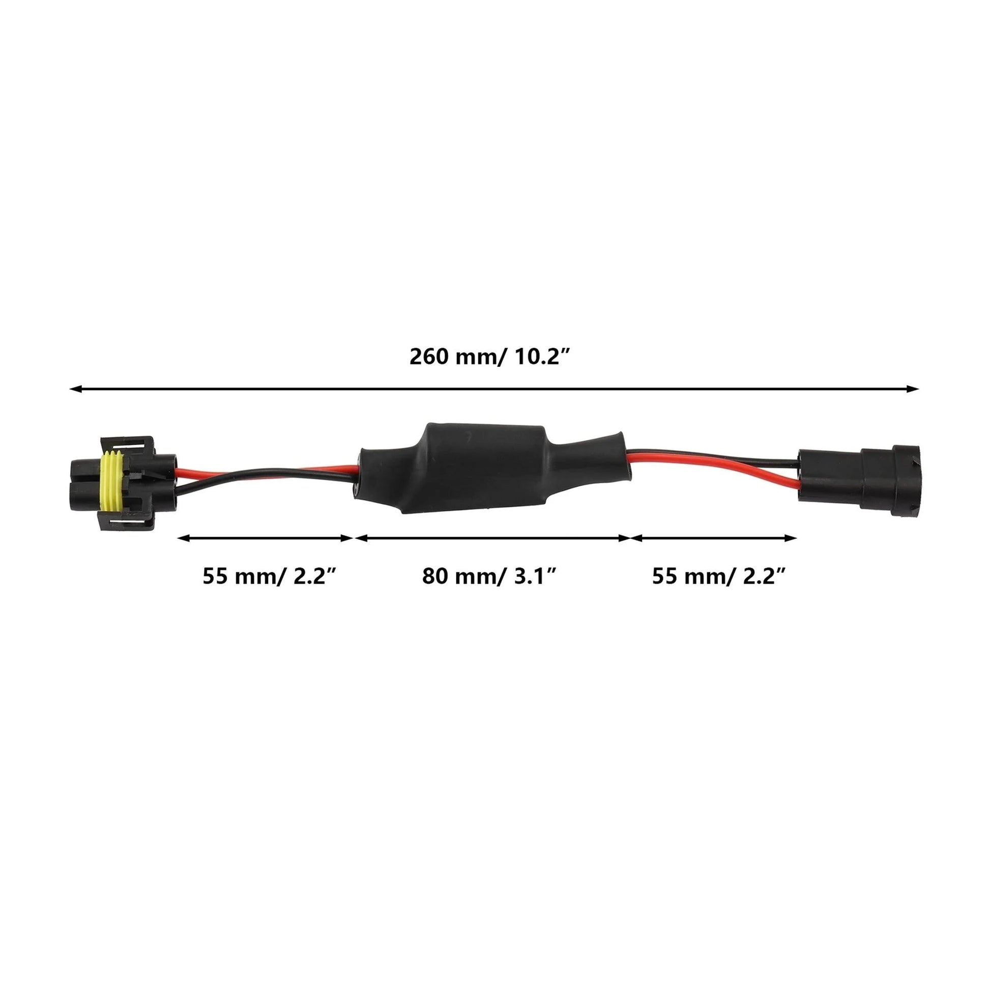 H11 C15-Model Decoder Enhanced LED DRL Fog Light Canbus Load Resistor Conversion Kit 2pcs/Set – vue 10