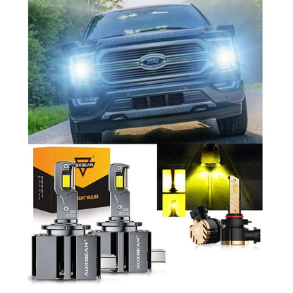 pour 2013-2014 Ford F-150 HID D3S Ampoules de phare LED – vue 2 – NOVADOMIO