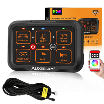 AR-600 RGB panneau de commande avec APP, modes bascule / momentané / impulsion – vue 10 – NOVADOMIO