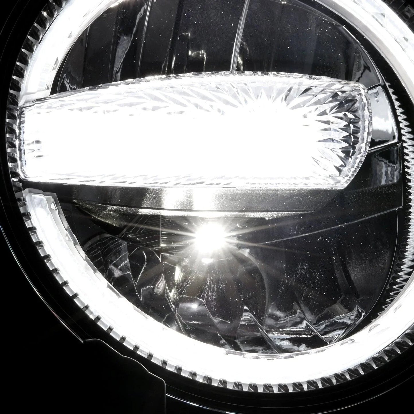 (2pcs/set) 9 Inch 120W DOT Approved LED Headlights avec Halo Ring DRL & High Low Beam pour 2018-2021 Jeep JL JLU Gladiator J…