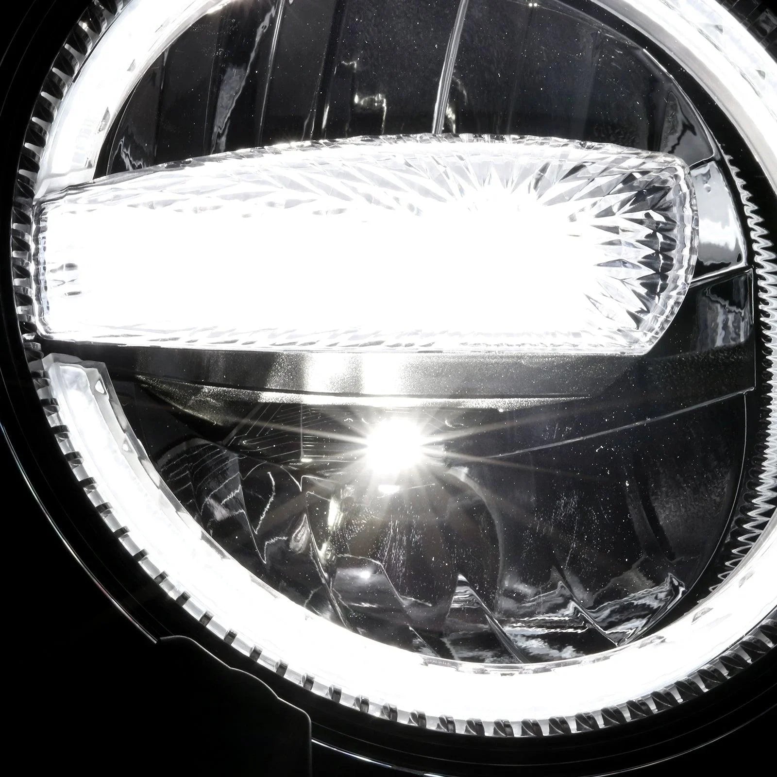 (2pcs/set) 9 Inch 120W DOT Approved LED Headlights avec Halo Ring DRL & High Low Beam pour 2018-2021 Jeep JL JLU Gladiator J…