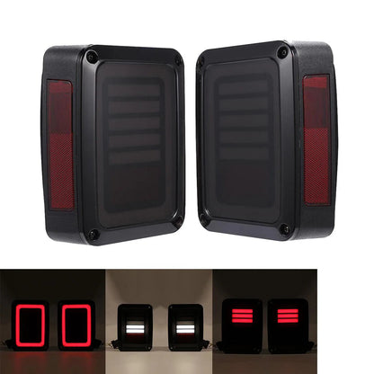 Lot de 2 LED Taillight Kits pour Jeep Wrangler JK (US Version) – NOVADOMIO
