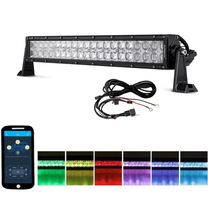 V-série RGB Color Changing Off Road Barres LED – vue 21 – NOVADOMIO