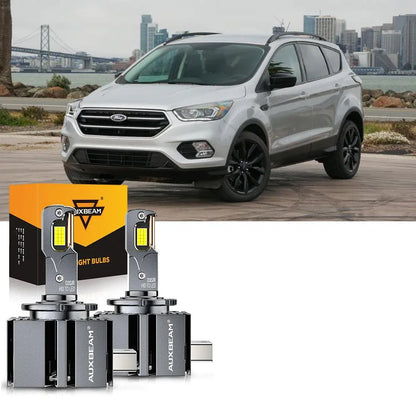 pour 2017 Ford Escape H1 D3S Ampoules de phare LED Bundle – vue 15 – NOVADOMIO