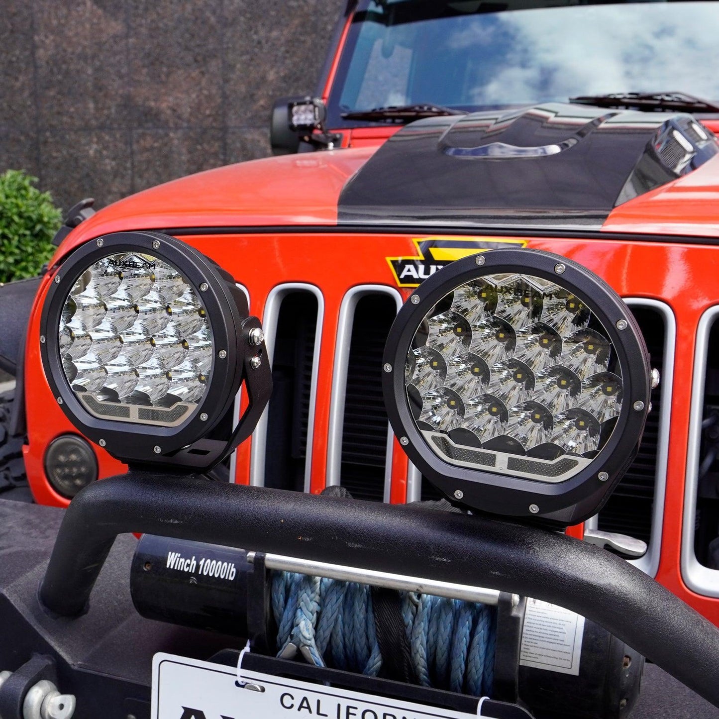 (2pcs/set) 7 Inch 178W Round tout-terrain faisceau longue portée LED Driving Lights – vue 16