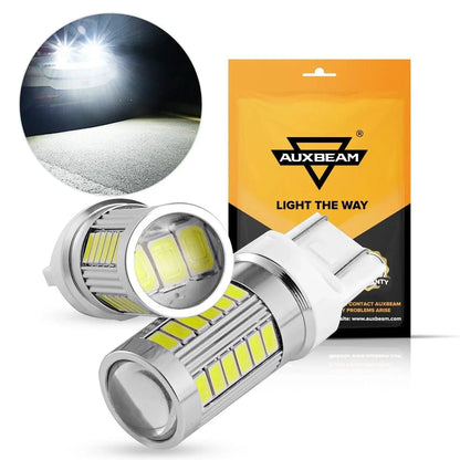 T20 7443 7440 LED recul/clignotant/Brake Tail Light 20W 4000LM 6500K blanc 33LED série – 2 ampoules – NOVADOMIO
