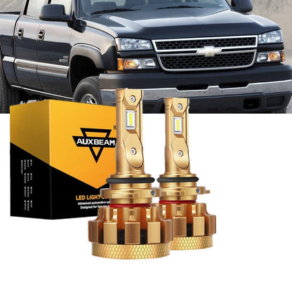 Kit d’ampoules LED feux de route/croisement F-16 Plus série CAN-bus intégré 14 000 lm pour Chevrolet Silverado 2500 HD