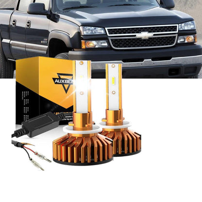 Kit d’ampoules LED feux de route/croisement F-16 Plus série CAN-bus intégré 14 000 lm pour Chevrolet Silverado 2500 HD