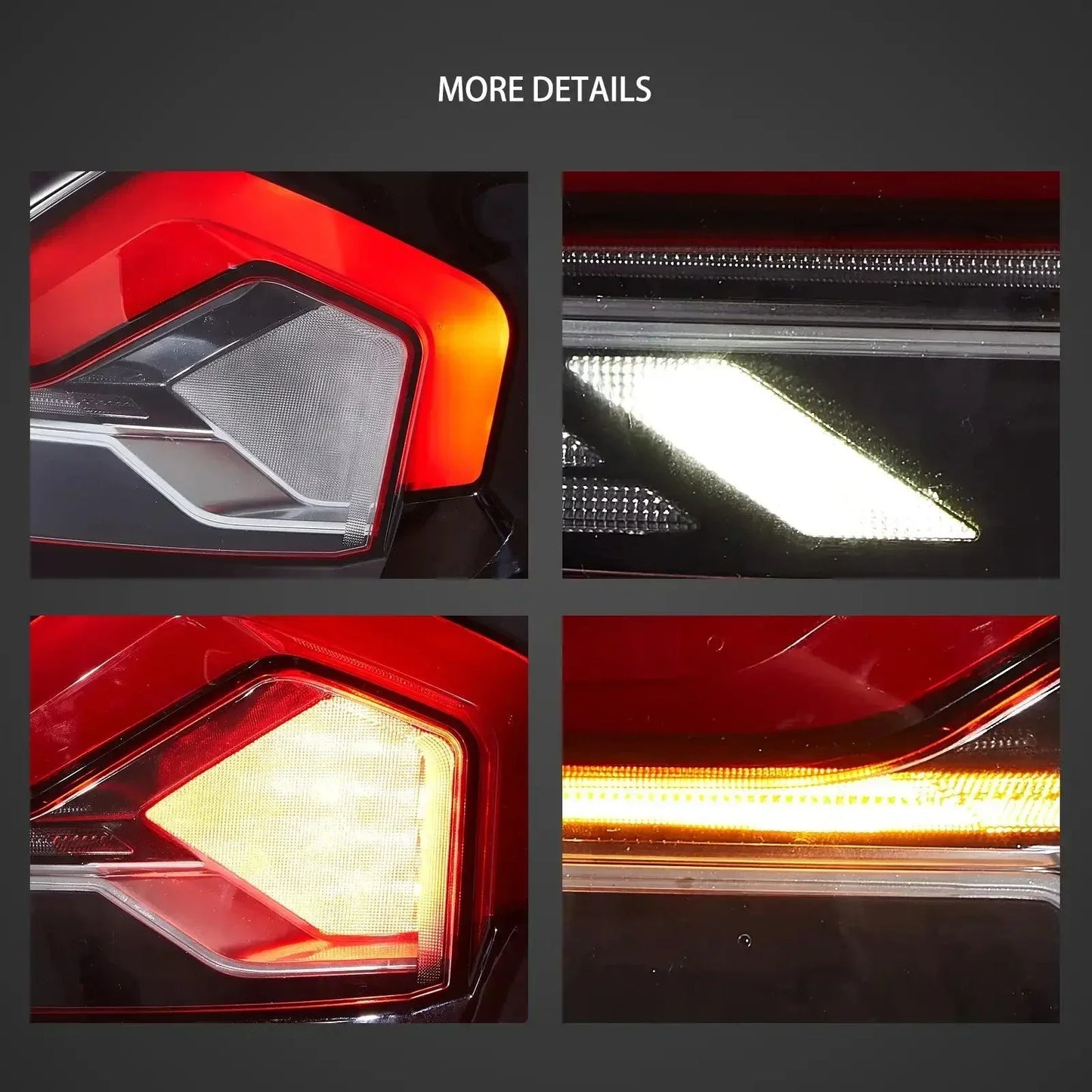 LED Tail Lights Assemly avec Start-up Animation Effect (Pre-order) pour 2014-2021 BMW 2 série (F22 F23) M2 (F87） – vue 4