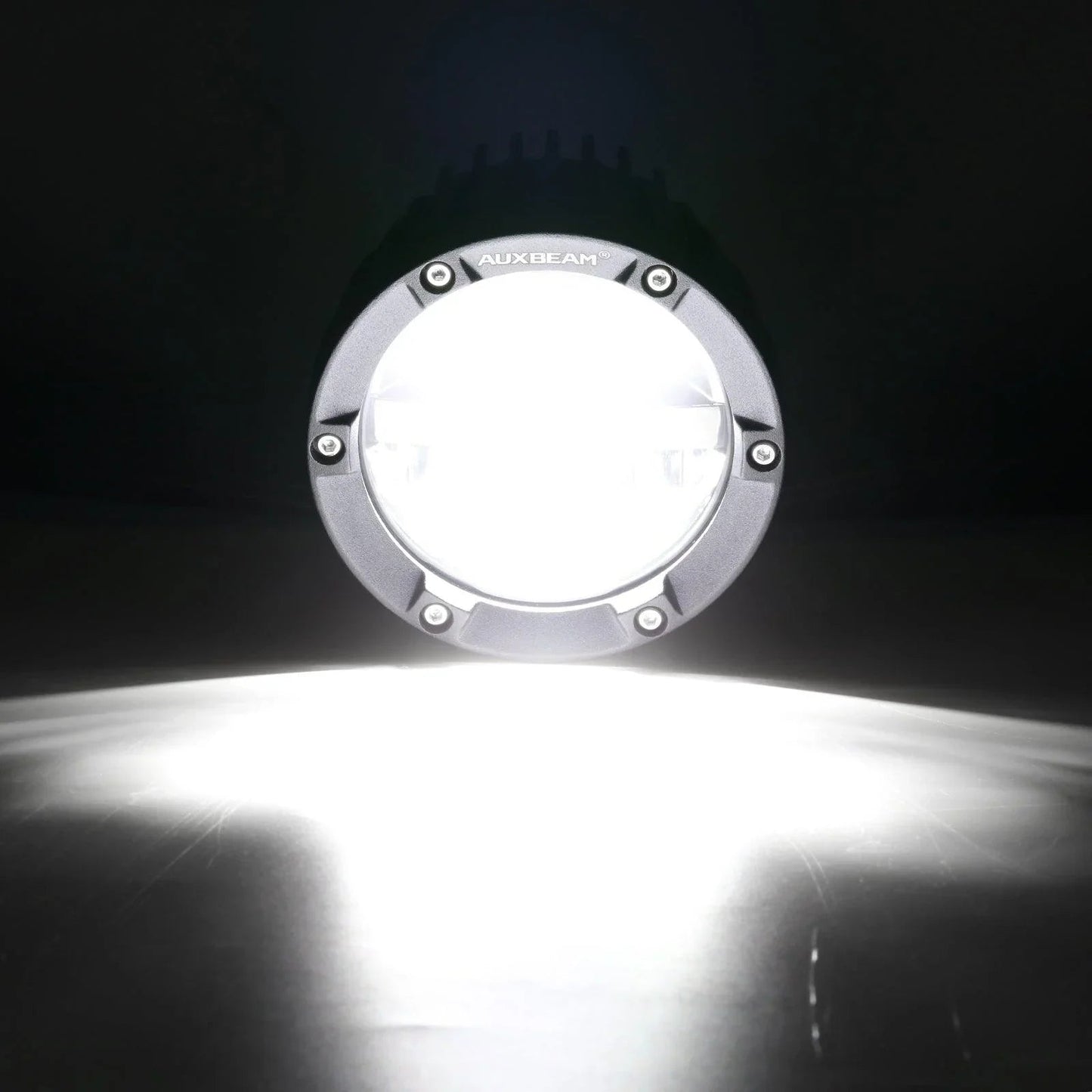 C4 série | 4 Inch 100W Round Offroad LED Driving Lights faisceau combiné – vue 12