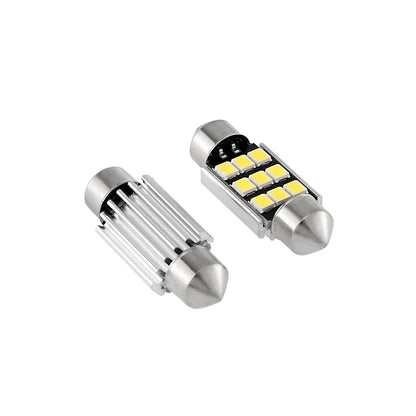 36 mm DE3174 1.42″ Festoon LED intérieur/plafonnier/lecture/éclairage de plaque ampoules 2.7 W 300 LM 6 500 K blanc – 2